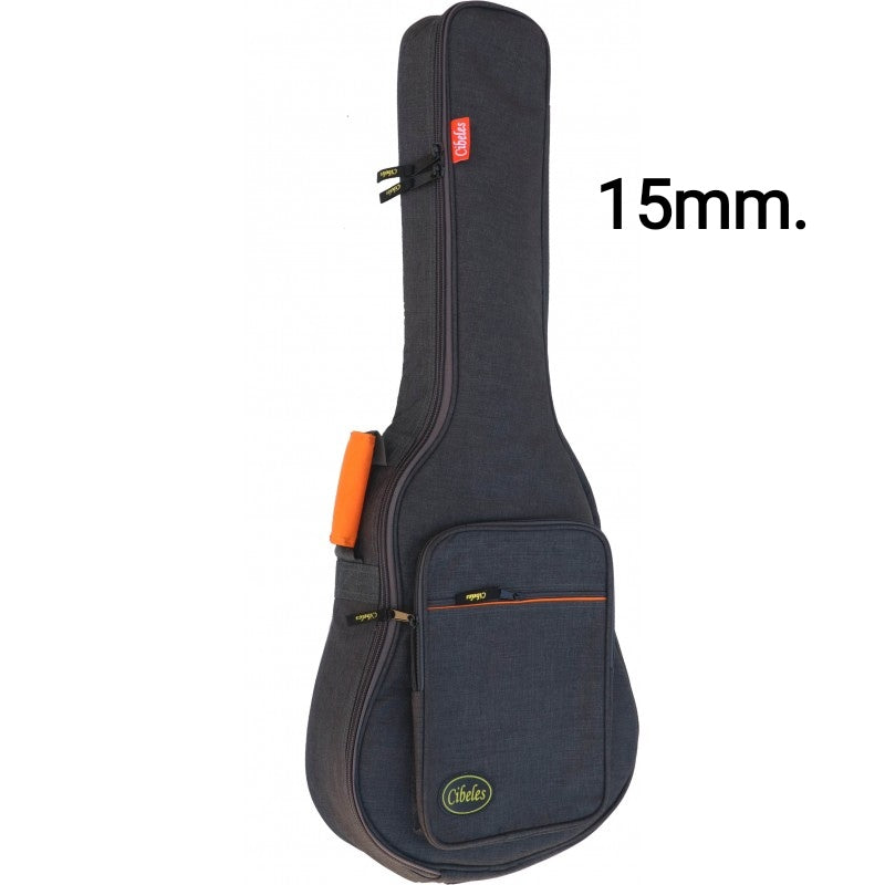 Modesto Mesh Flamencogitarre „Chata“/D (SELBSTVERSTÄRKT Double OS1) Bluetooth Natural