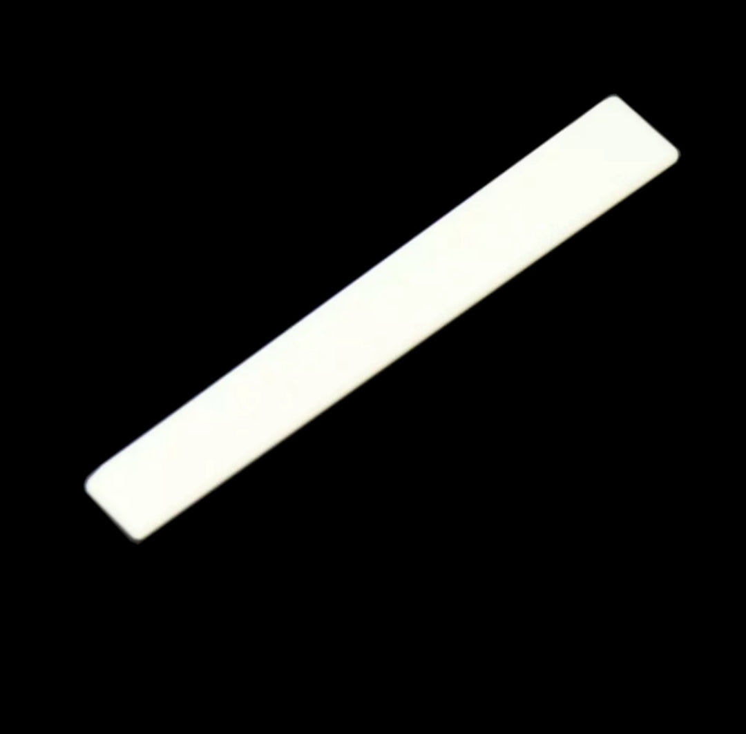 Saddle or bone 3 x 80mm in ABS for classical guitar