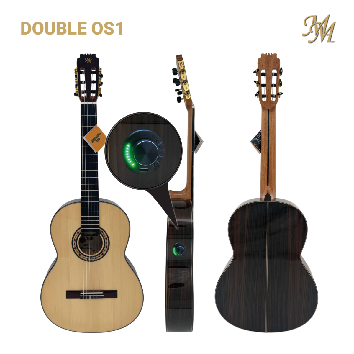 Guitarra Flamenca "Candela" natural OS1