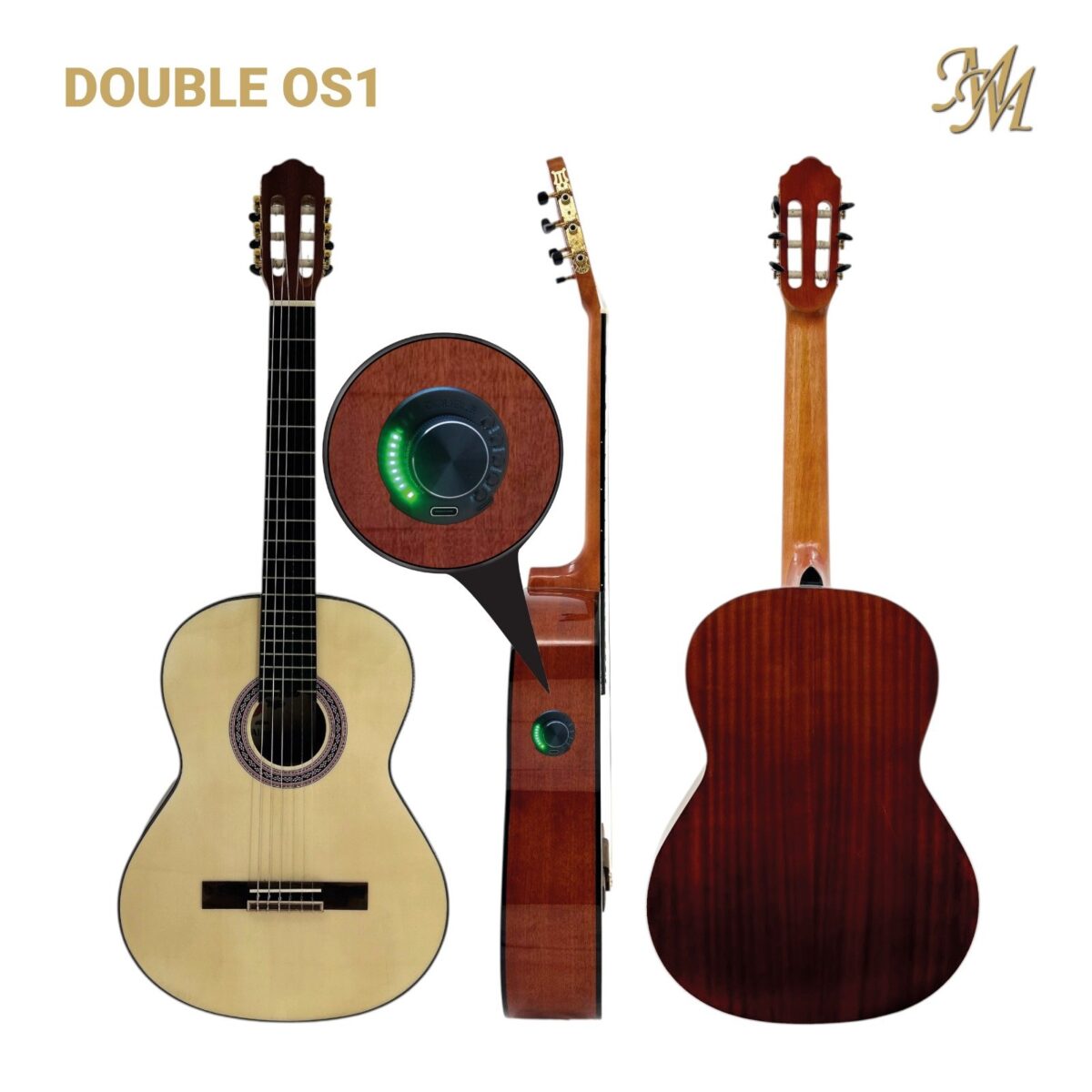 Guitarra de estudio "ALMA" (C1) OS1