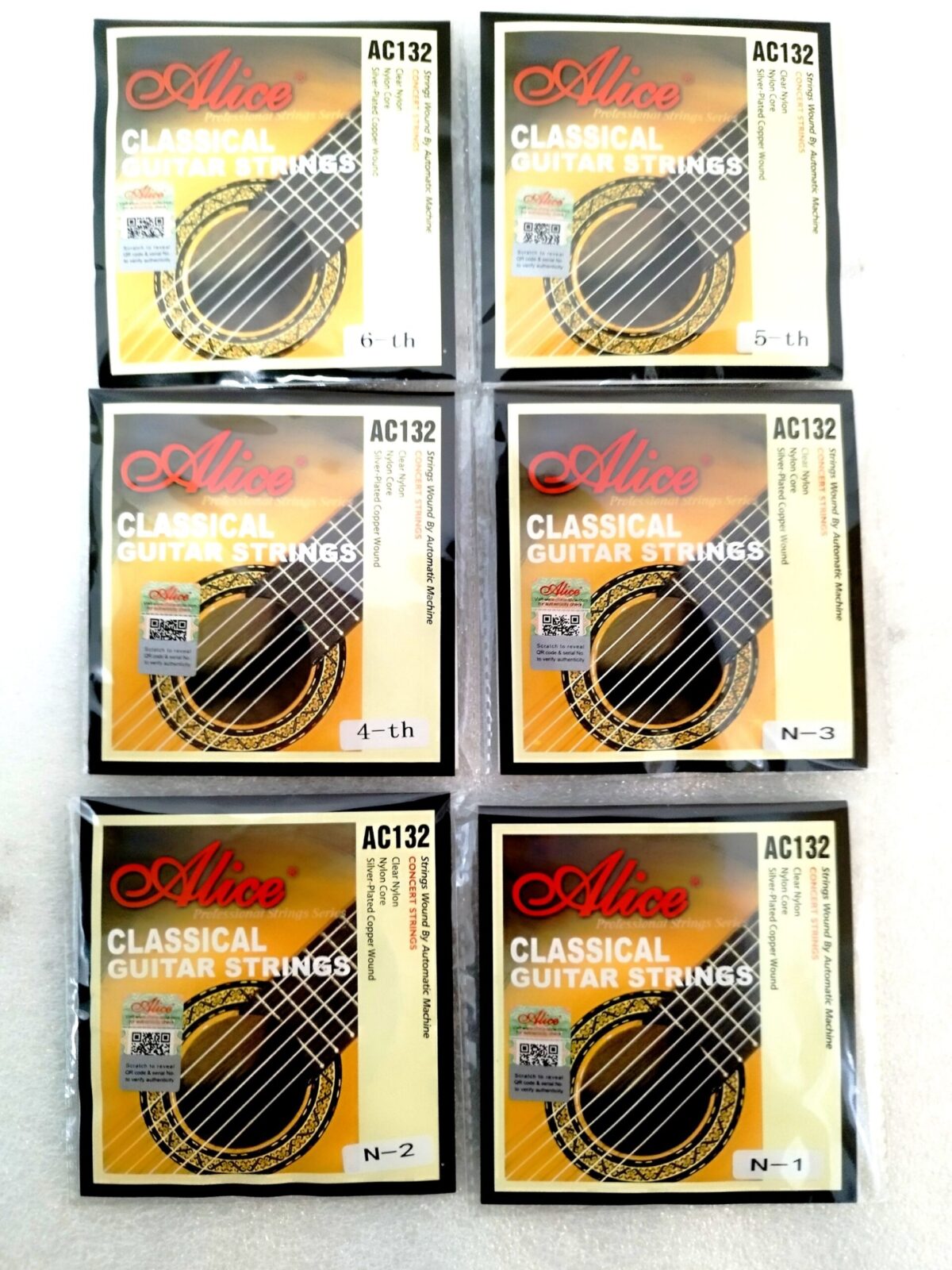 Cuerdas sueltas ALICE AC132N NYLON