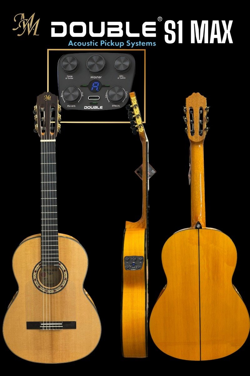 Guitarra flamenca  "Manuela" color natural S1 MAX Cipres real español