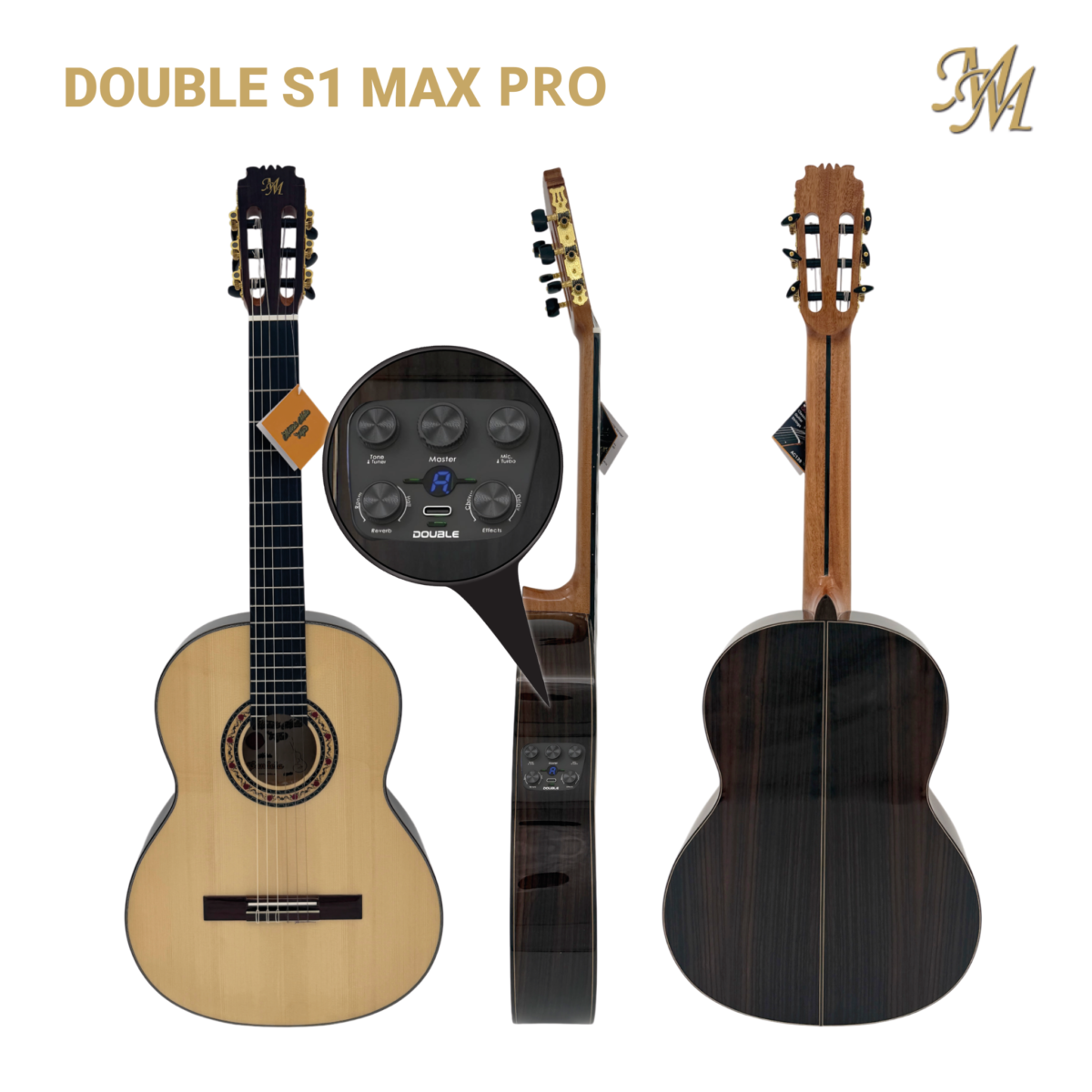 Guitarra Flamenca "Candela" natural S1 MAX PRO