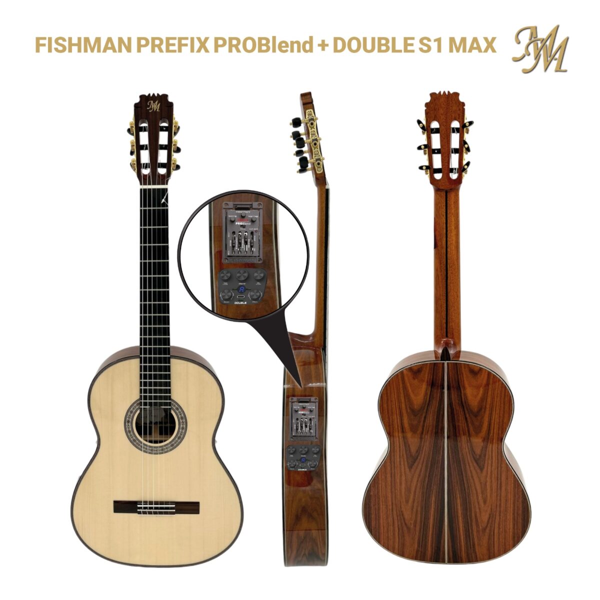 Guitarra Flamenca Serie Limitada "DIEGO DEL MORAO" Pau Ferro. Fishman Prefix Pro blend + Double S1 MAX