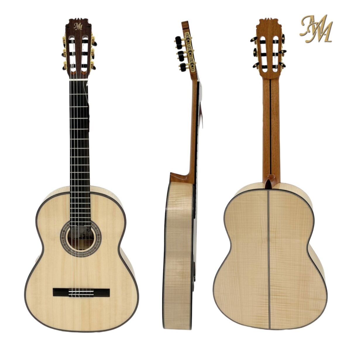 Guitarra Flamenca Serie Limitada "PACO CEPERO" color natural, Arce rizado