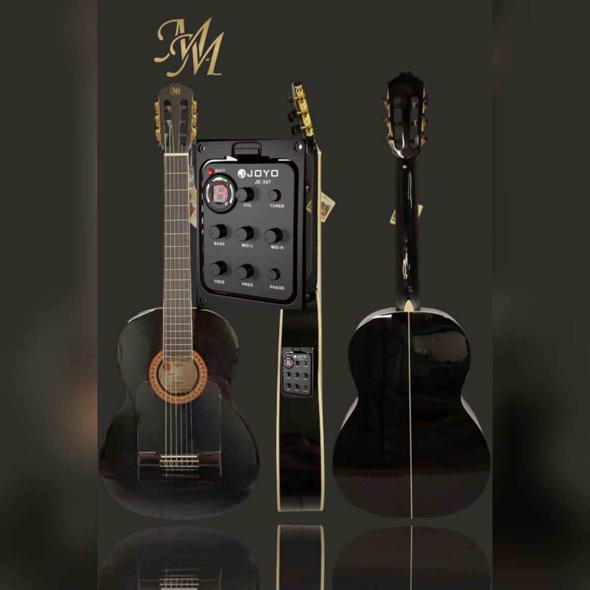 Guitarra Flamenca: "Chata" Joyo, Negra