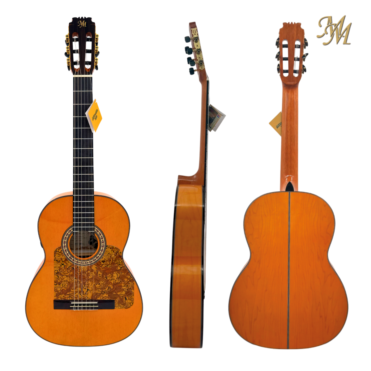 Guitarra Rumbera: "Paco Aguilera" Naranja