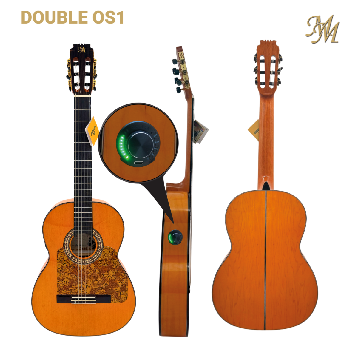 Guitarra Rumbera: "Paco Aguilera" Naranja - OS1