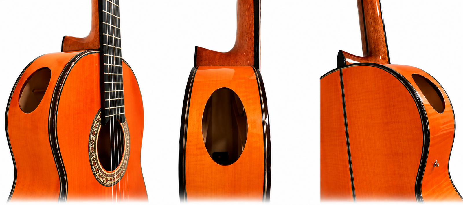 Detalles del Soundport en una guitarra